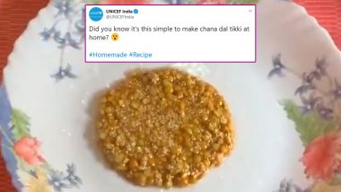 UNICEF India Posts Recipe of Chikki But Calls it 'Chana Dal Tikki', Netizens School Them