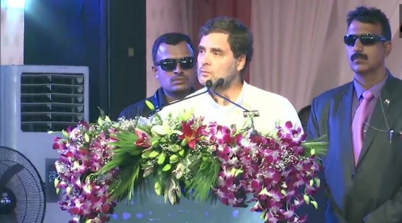 Rahul Gandhi States Indian Economy Cannot Run Without Taking People of All Religion Together