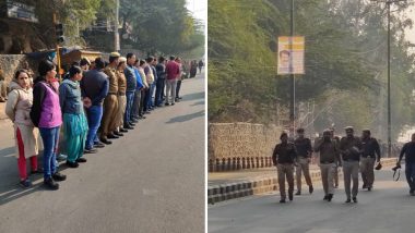 JNU Protests: Students Hold Padayatra to Rashtrapati Bhawan, JNUSU Asks 'Why is Police So Afraid of Us?'