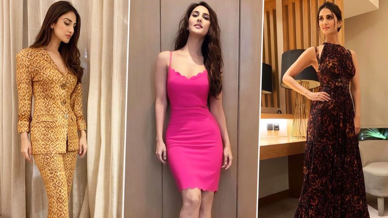 Gorgeousness Is When Vaani Kapoor Plays Dress Up &ndash; Tribal Print, Pink Sultriness and Printed Pantsuit!