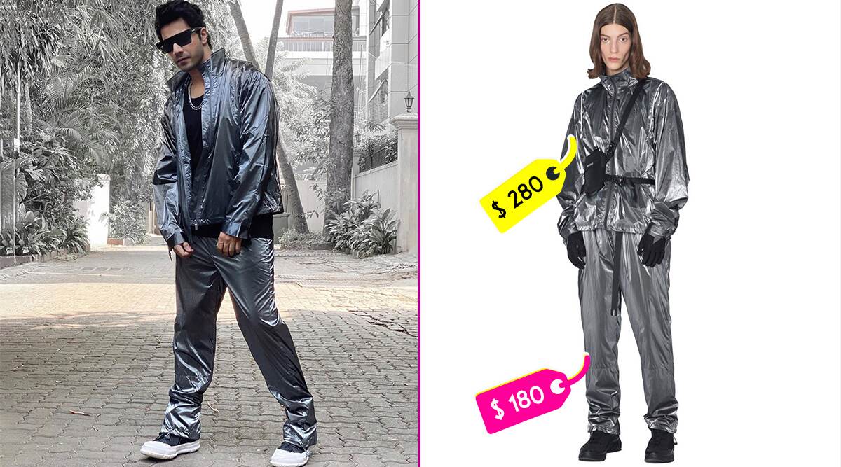 Varun Dhawan in C2H4 for Street Dancer 3D promotions