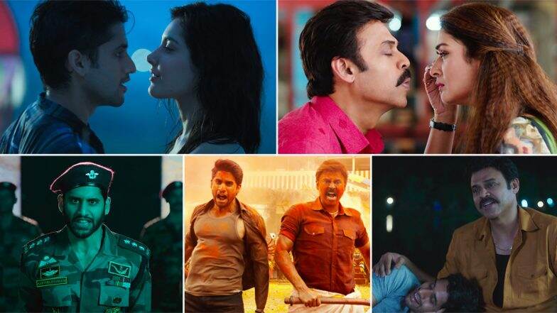 Venky Mama Trailer: Venkatesh Daggubati and Naga Chaitanya's Camaraderie Clubbed With a Mix Of Action and Comedy Make This One an Entertainer