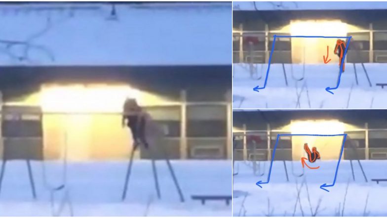TikTok Video of Man on a Swing is Going Viral As Netizens Cannot Figure Out Which Side Is He Facing