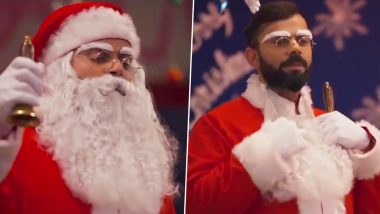 Virat Kohli Turns Santa Claus for Kids at Shelter Home in Kolkata, Presented Them Gifts as Per Their Wishlist (Watch Video)