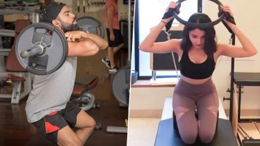 Virat Kohli & Anushka Sharma 2nd Wedding Anniversary: Exercise Videos of Virushka That Proves Them To Be a Fitness Freak Couple