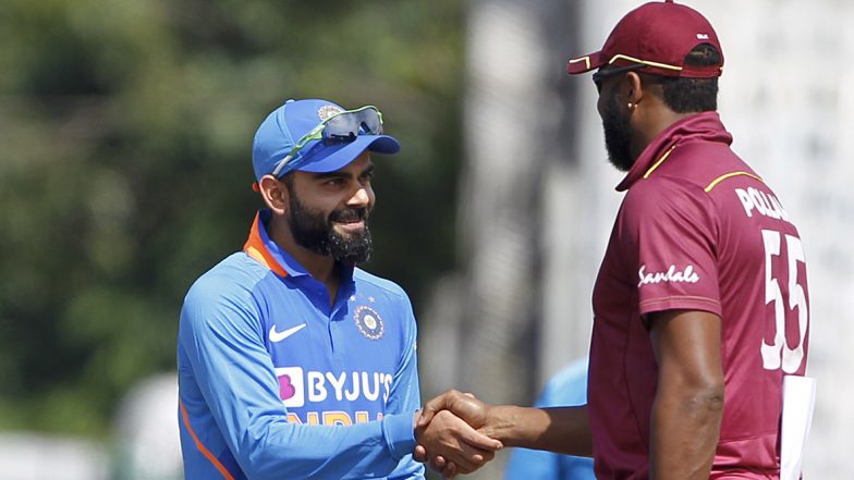 India vs West Indies 2nd ODI 2019, Toss Report & Playing XI: Virat Kohli Opts to Bowl As Navdeep Saini Makes ODI Debut