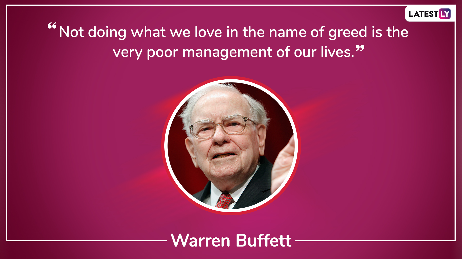 Warren Buffet Quote