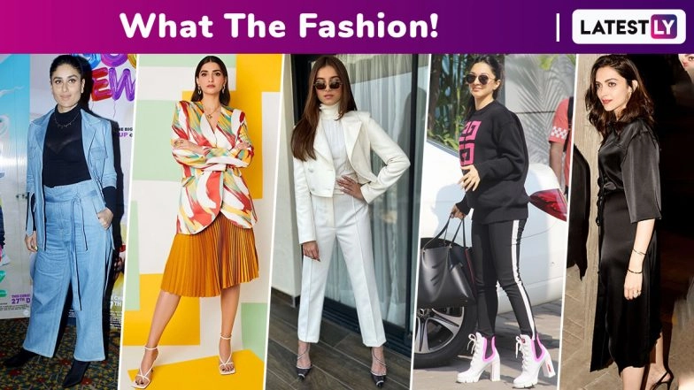 What the Fashion! Tara Sutaria’s Extravagant Monotone Moment Pales Sonam Kapoor’s Humble Multi-Coloured Style, Deepika Padukone, Kareena Kapoor Khan, Kiara Advani Too Splurge!