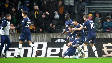 Premier League 2019-20, Wolves 1-2 Tottenham Hotspur Result: Jan Vertonghen Late Winner Take Spurs to Fifth