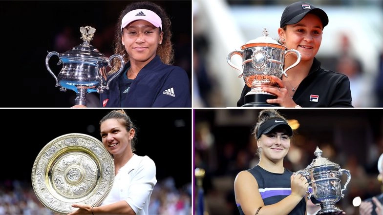Year Ender 2019 in Tennis: Naomi Osaka, Ashleigh Barty, Simona Halep and Bianca Andreescu Leave Their Mark at Year's Grand Slams in Women's Singles