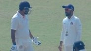 Yusuf Pathan Gets Angry After Umpire Adjudges Him Out During Ranji Trophy 2019&ndash;20 Baroda vs Mumbai Match, Refuses to Leave Crease (Watch Video)