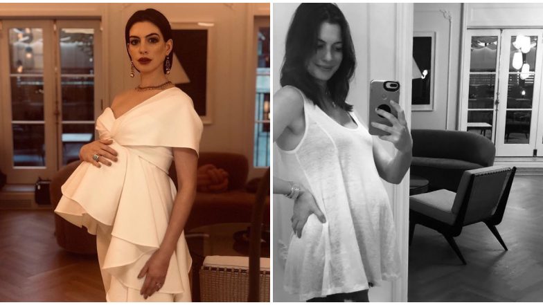 Anne Hathaway Becomes Mother Again, Steps Out With Newborn (See Pics)