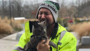 Georgia Man Reunites With His Cat He Lost at Truck Stop in Ohio 5 Months Ago, Thanks to Its Microchip! (View Pic)