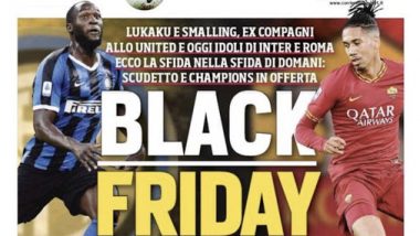 Romelu Lukaku and Chris Smalling Slam Italian Newspaper Over ‘Black Friday’ Headline, Serie A Clubs Inter Milan and AS Roma React To This Blunder!