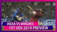 IND vs WI, 1st ODI 2019 Preview: India Eye Dominance Over West Indies