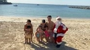 Cristiano Ronaldo Enjoys Christmas 2019 on the Beach With Girlfriend Georgina Rodriguez & Kids (See Pics)