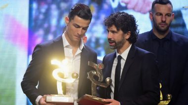 Cristiano Ronaldo Crowned With Serie A Player of the Year Award (View Pic)