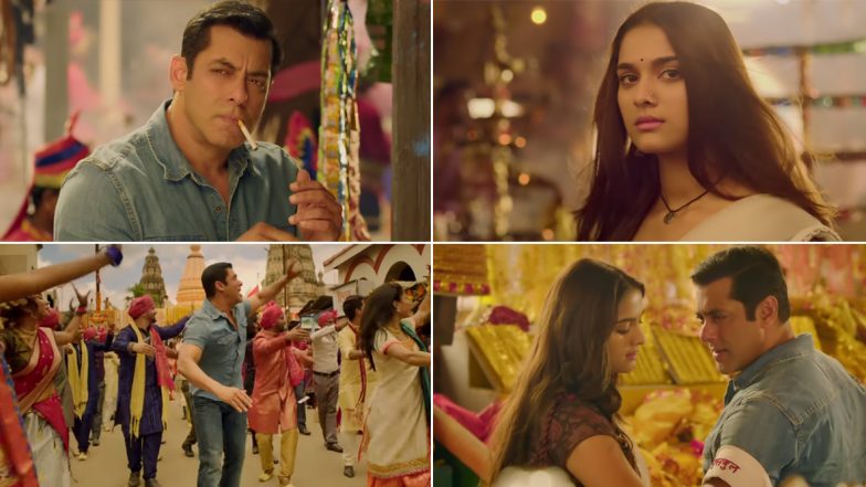 Dabangg 3 Song Naina Lade: Young Salman Khan Gets Romantic with Saiee in This Number (Watch Video)