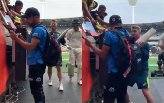 Rashid Khan Signs Autograph for Fans, David Warner Playfully Tries to ...