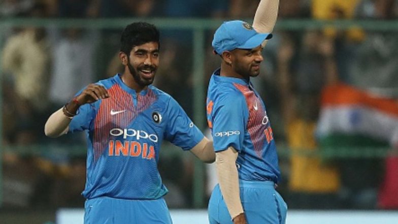 IND vs SL 1st T20I 2020: Shikhar Dhawan, Jasprit Bumrah Back, India Opt to Bowl Against Sri Lanka