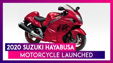 2020 Suzuki Hayabusa Motorcycle Launched in India at Rs 13.74 Lakh; Features & Specifications