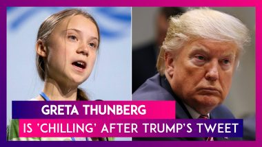 Greta Thunberg, Time Person Of The Year Is ‘Chilling, Watching Movie’ After Donald Trump’s Tweet