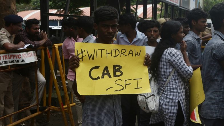 Students Stage Protest in Tamil Nadu and Puducherry Against Citizenship Amendment Act
