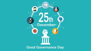 Good Governance Day 2019 Date: Significance of the Day to Commemorate Atal Bihari Vajpayee's Birth Anniversary