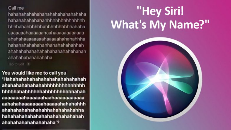 ‘Hey Siri, What’s My Name?’ iPhone Users Can’t Stop Laughing at Virtual Assistant’s Hilarious Responses (Check Tweets)