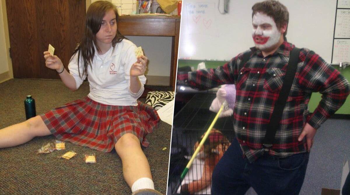 Twitterati Share Awkward Throwback Pictures From High School for Hilarious Viral Challenge! Twitterati Share Awkward Throwback Pictures From High School for Hilarious Viral Challenge!