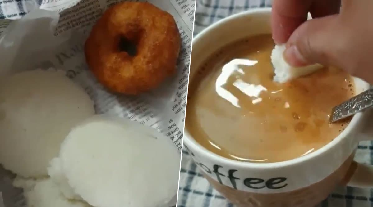 Someone Ate Idli Dipped in Chai and Desi Twitter Cannot Digest it! (Watch Video) Someone Ate Idli Dipped in Chai and Desi Twitter Cannot Digest it! (Watch Video)