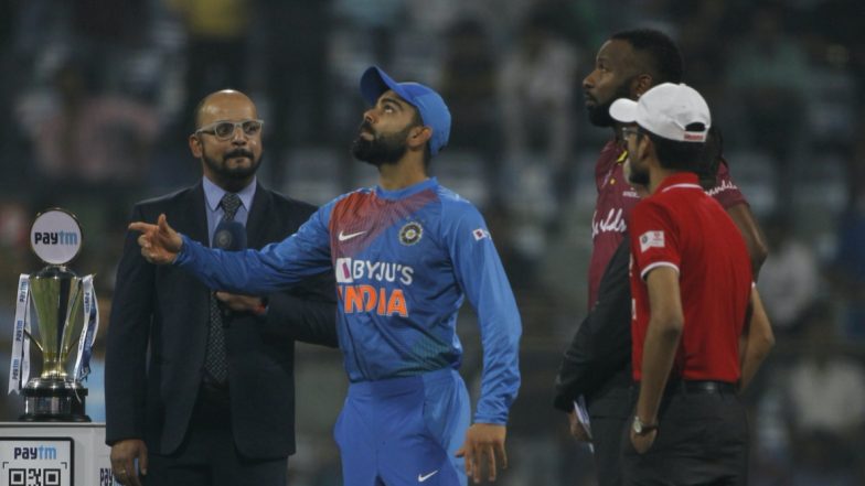 India vs West Indies 1st ODI 2019, Toss Report & Playing XI: Shivam Dube Handed Debut As Windies Opt to Bowl