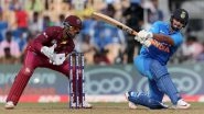 Live Cricket Streaming of India vs West Indies 3rd ODI 2019 on DD Sports, Hotstar and Star Sports: Check Live Cricket Score, Watch Free Telecast of IND vs WI Series on TV and Online