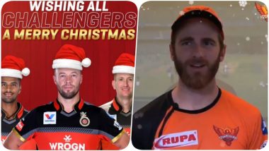 Christmas Day 2019: Here’s How Mumbai Indians, Chennai Super Kings, Sunrisers Hyderabad & Other IPL Teams Wished Fans on Xmas Day!