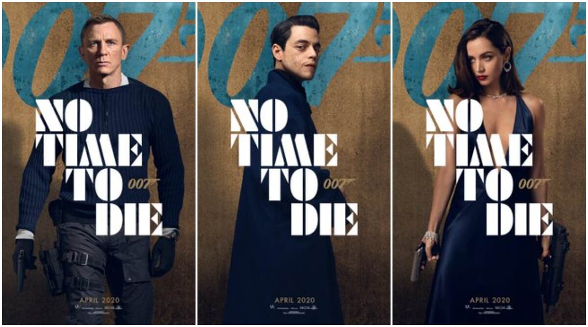 No Time To Die Character Posters