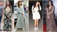 Kiara Advani, Kriti Sanon and Sonakshi Sinha Join the List of Worst Dressed Celebrities this Week (View Pics)