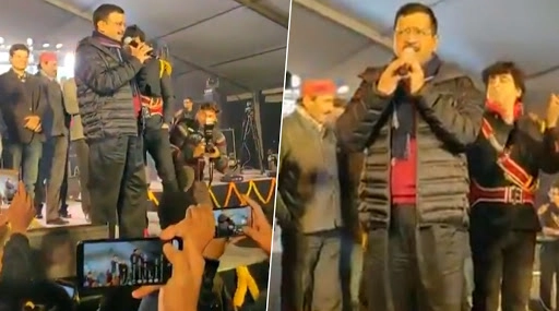  Arvind Kejriwal Sings 'Insaan Ka Insaan Se Ho Bhaichara', Watch Video