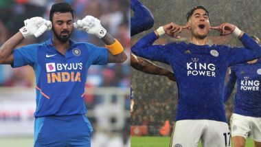 Did KL Rahul Copy Leicester City Footballer Ayoze Pérez’s Celebration Style After Century During IND vs WI, 2nd ODI? Here’s What the Batsman Had to Say!