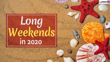 Long Weekends in India 2020: List of Holidays in The New Year to Plan Your Vacations in Advance