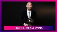 Lionel Messi Wins Ballon dOr 2019  Takes Away The Honour For Sixth Time