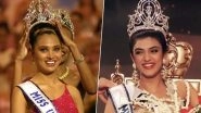 Miss Universe 2019: Ahead of Vartika Singh&rsquo;s Participation in the 68th Edition, Here&rsquo;s a Look at Sushmita Sen and Lara Dutta&rsquo;s Crowning Moment (Watch Videos)