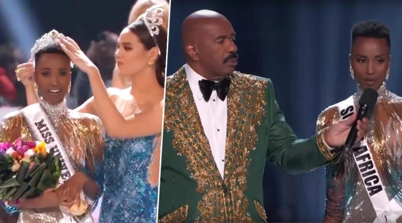 Zozibini Tunzi, Miss Universe 2019 winning answer moment. 