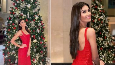 Suman Rao, Miss India World 2019 Is Giving Major Christmas Vibes With Her Sizzling Red Hot Look! View Instagram Pics