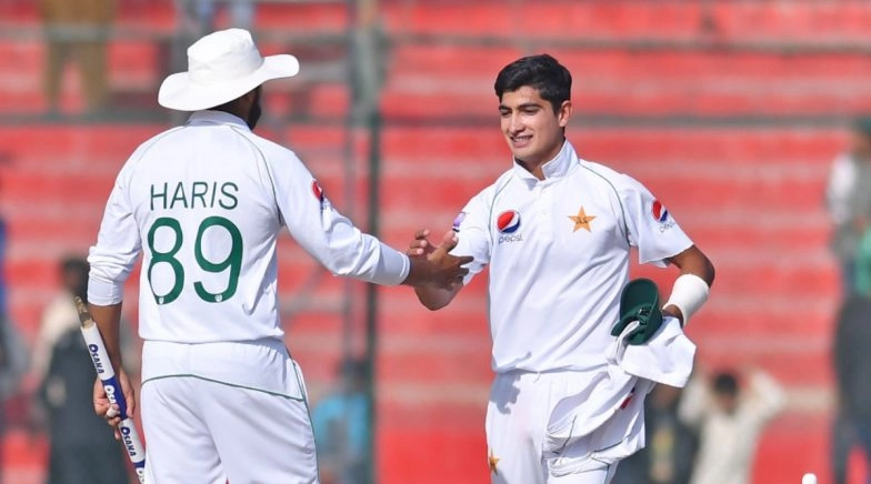 Naseem Shah Becomes Youngest Bowler to Take Hat-Trick in Tests, Achieves Feat Against Bangladesh