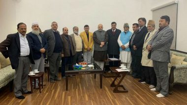 Jammu and Kashmir Delegation Meets Home Minister Amit Shah Over ST Status for Pahari Community, Says Response Positive