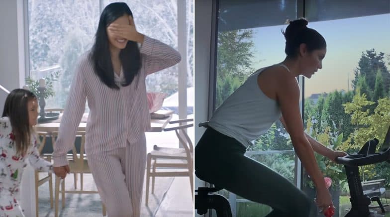 Peloton's Christmas ad is heavily mocked online. 