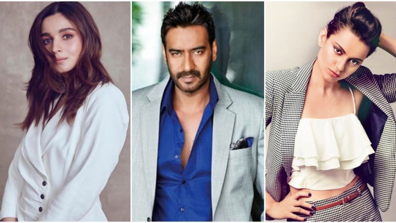 Year Ender 2019: From Alia Bhatt to Ajay Devgn - Here's a List of Bollywood Celebs Who Will Play Key Roles in Upcoming South Movies