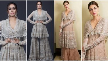 Fashion Faceoff: Kriti Sanon or Shraddha Kapoor - Who Nailed this Tarun Tahiliani Design Better?