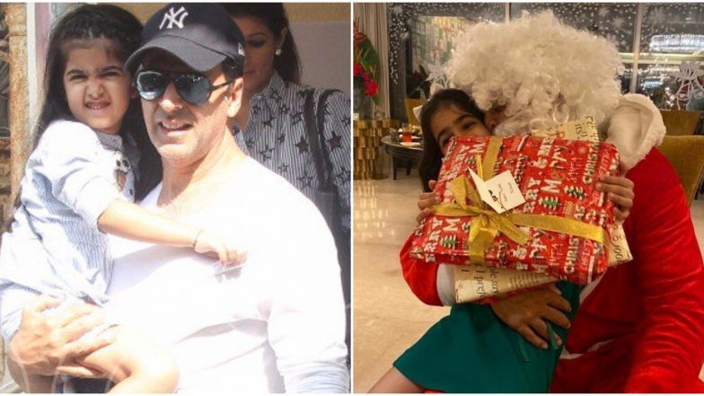 Superstar Akshay Kumar Turns Into Santa Claus This Christmas For His Baby Girl Nitara!