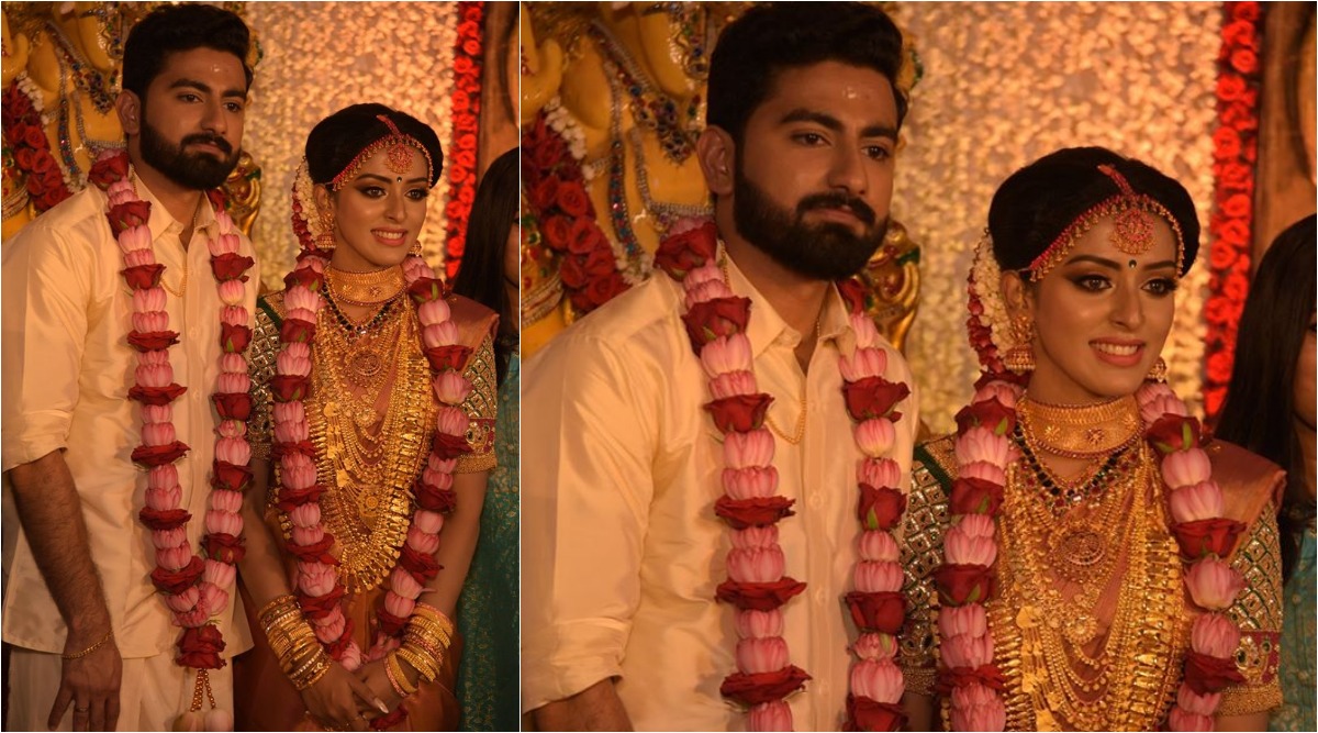 Mollywood Actress Mahalakshmi Gets Hitched to Nirmal Krishna in a Traditional Ceremony (Watch Video)